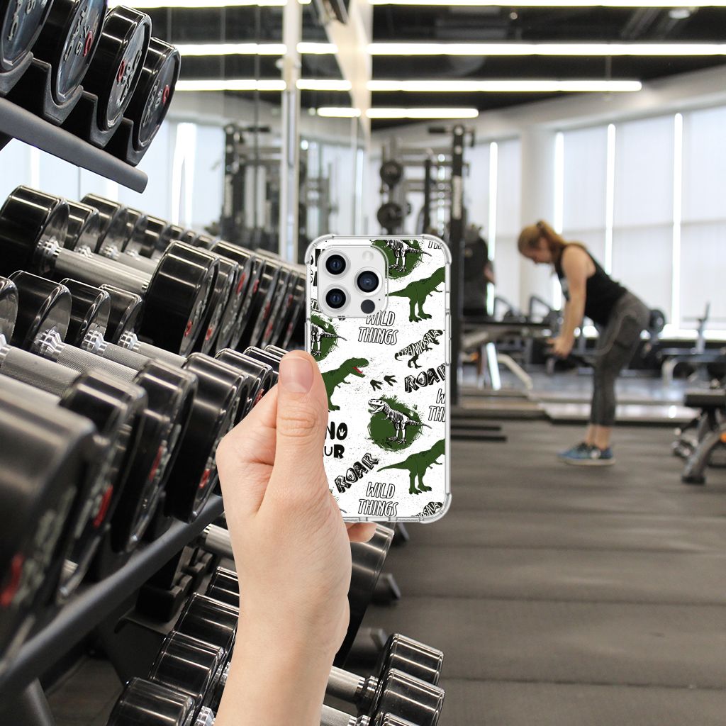 Case Anti-shock voor Apple iPhone 13 Pro Dinosaurus B2C Telecom