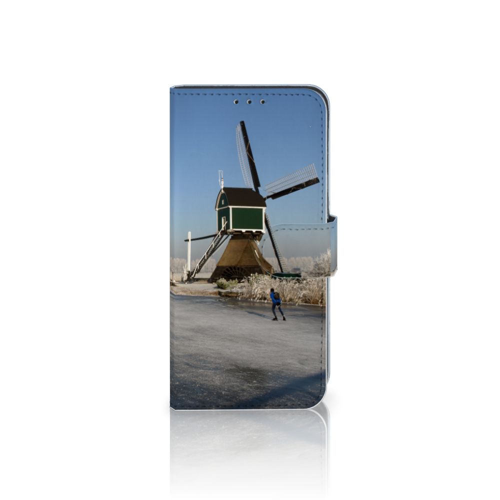Samsung Galaxy M10 Flip Cover Schaatsers