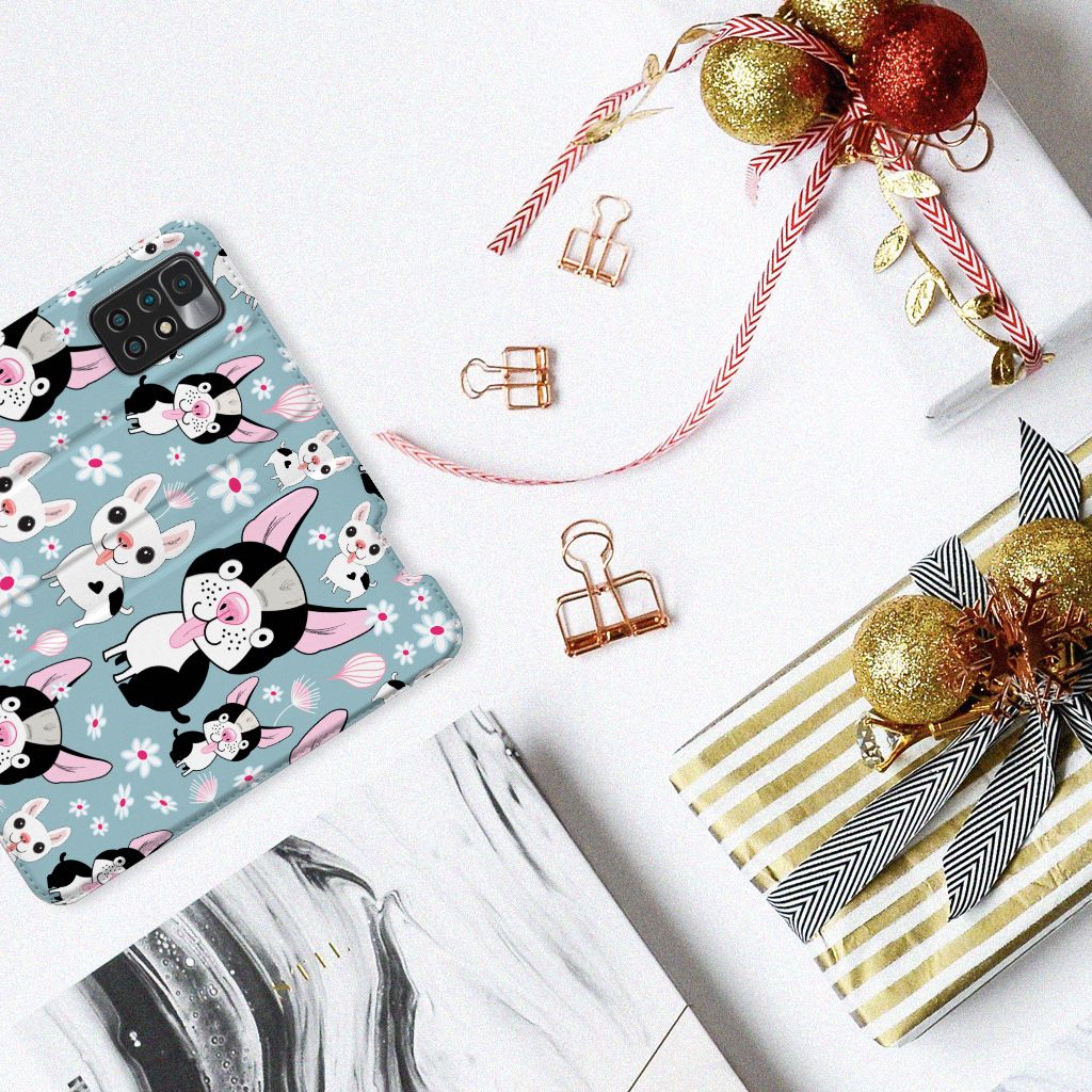 Xiaomi Redmi 10 Hoesje maken Hondjes - B2C Telecom
