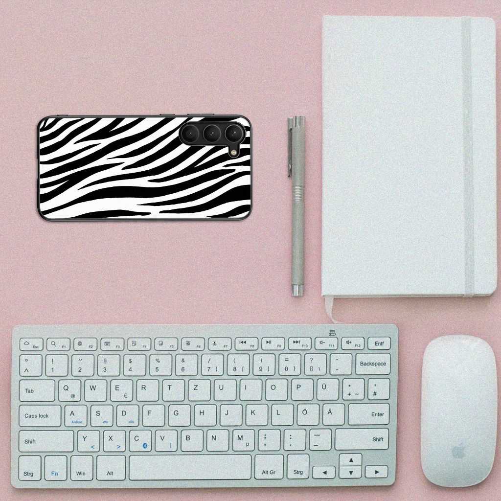 Samsung Galaxy S23 Plus Dierenprint Telefoonhoesje Zebra B2C Telecom