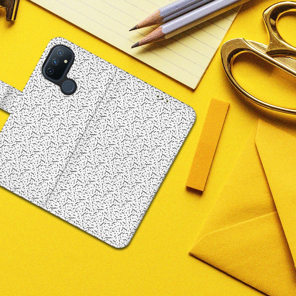 OnePlus Nord N100 Telefoon Hoesje Stripes Dots