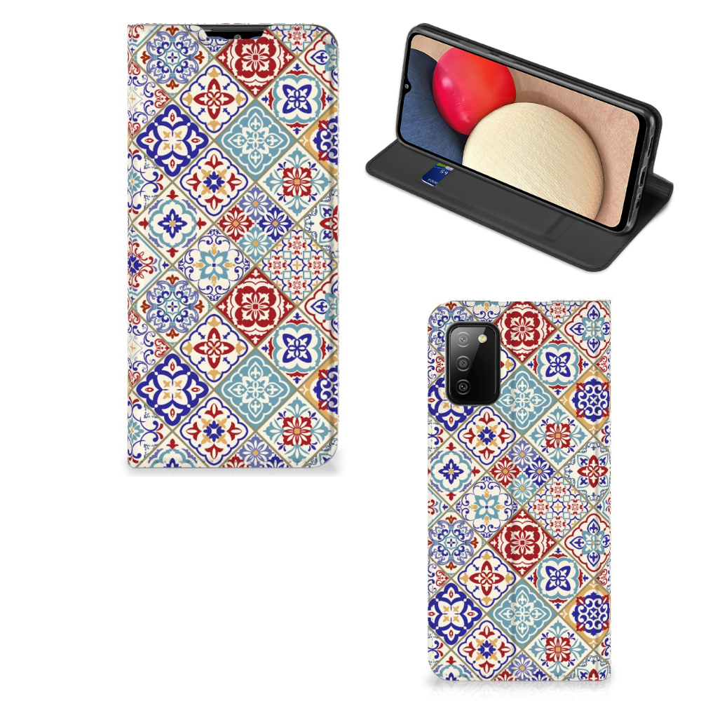 Samsung Galaxy M02s | A02s Standcase Tiles Color - B2C Telecom