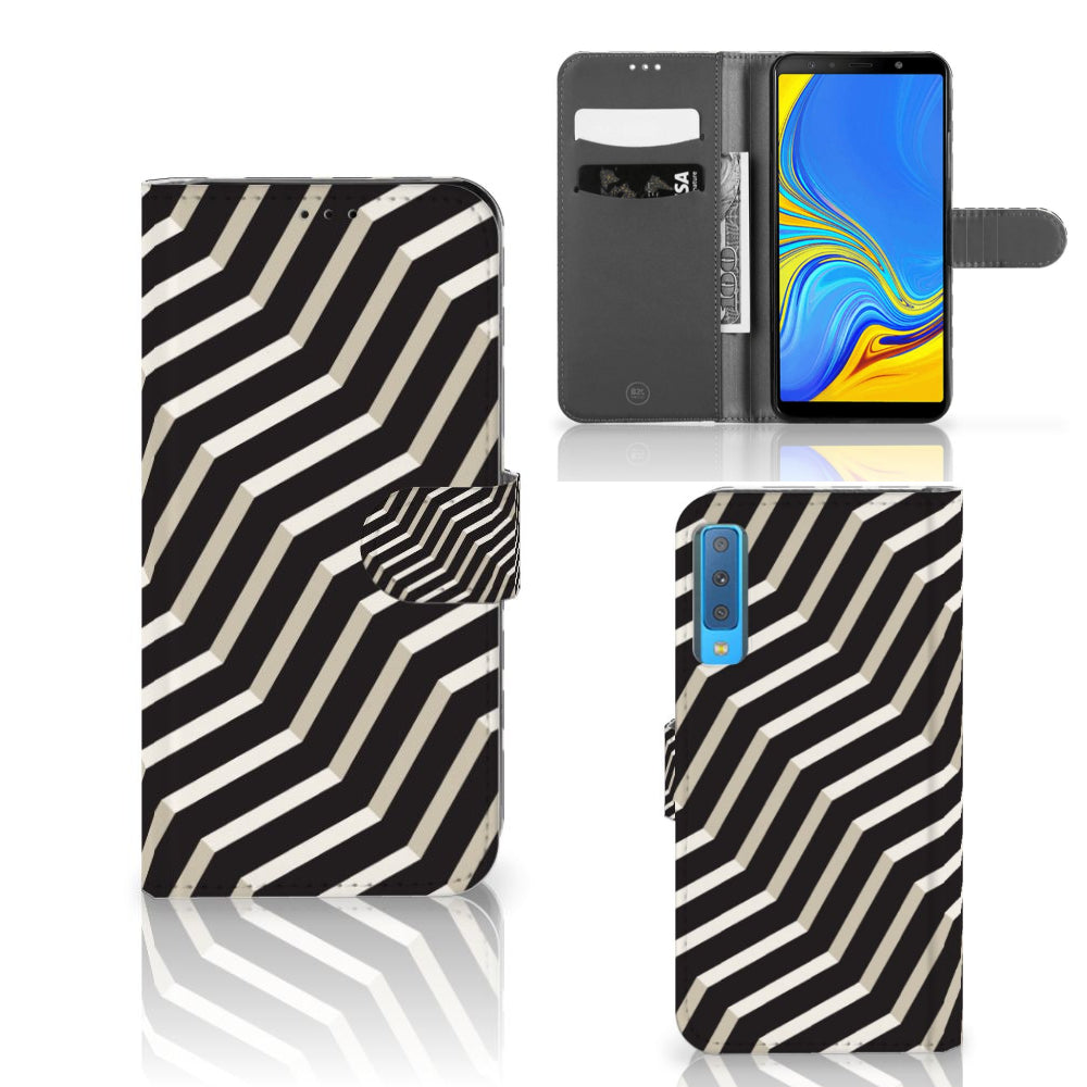 Samsung Galaxy A7 (2018) Book Case Illusion