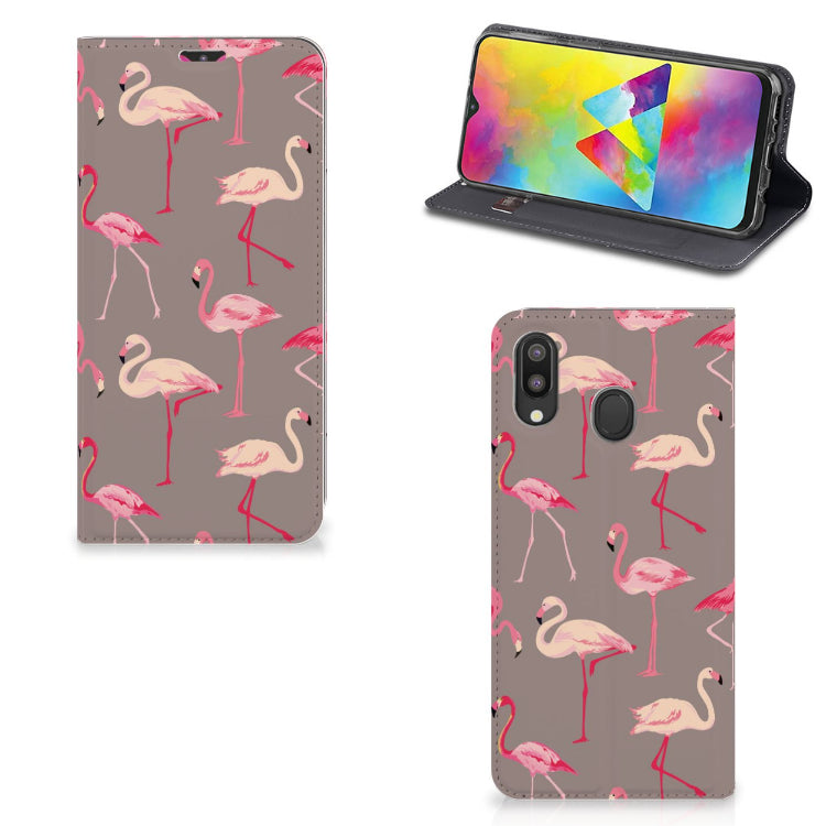 Samsung Galaxy M20 Hoesje maken Flamingo