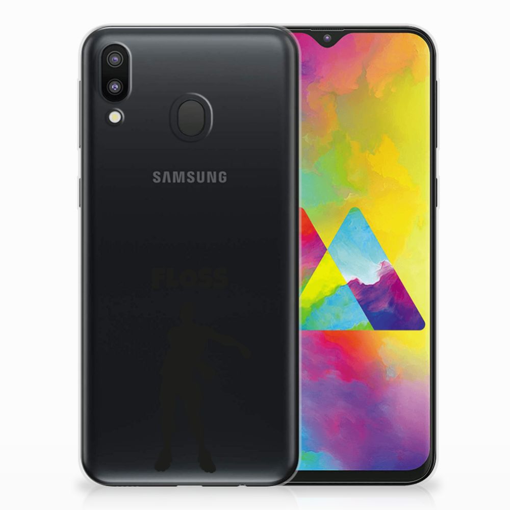 Samsung Galaxy M20 (Power) Telefoonhoesje met Naam Floss
