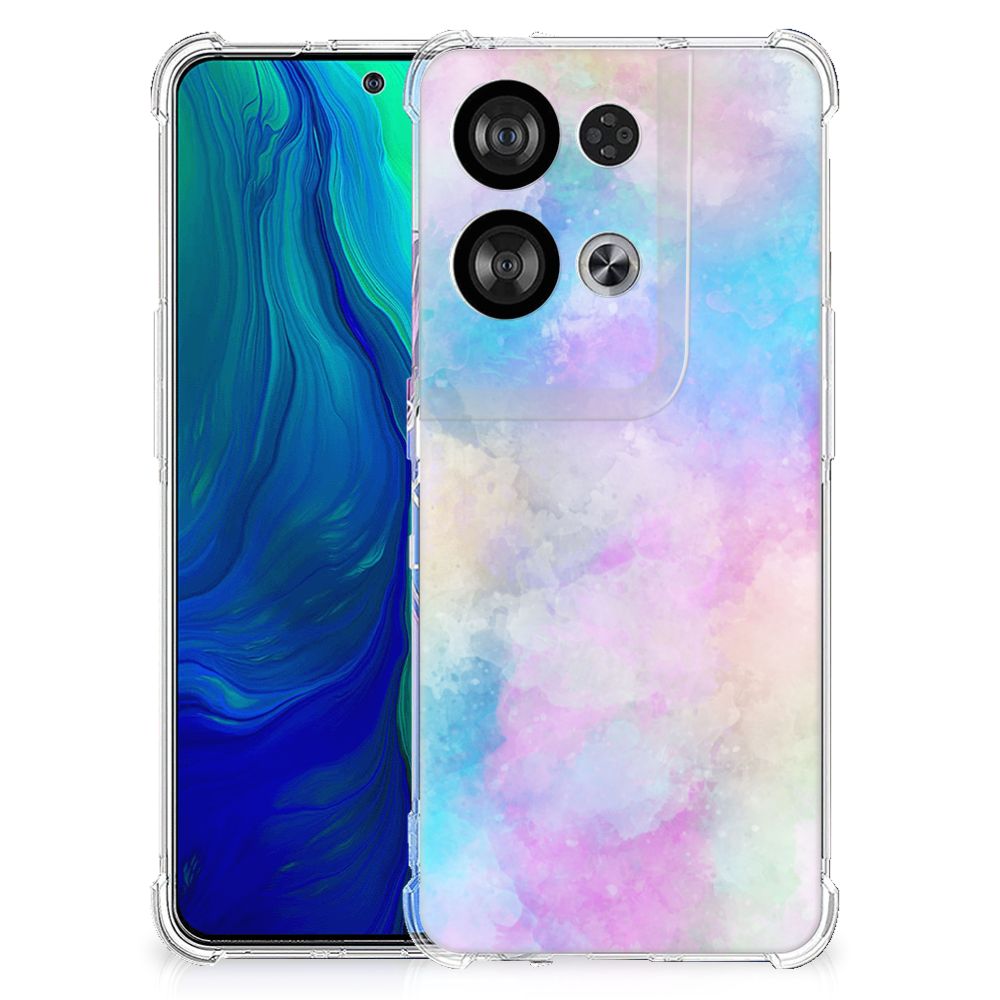 Back Cover OPPO Reno8 Watercolor Light B2C Telecom