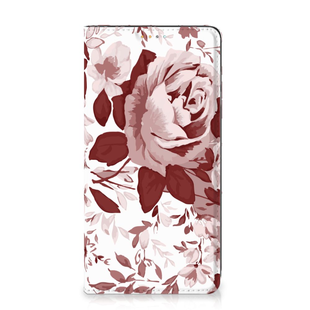 Bookcase Samsung Galaxy A32 4G | A32 5G Enterprise Editie Watercolor Flowers - B2C Telecom