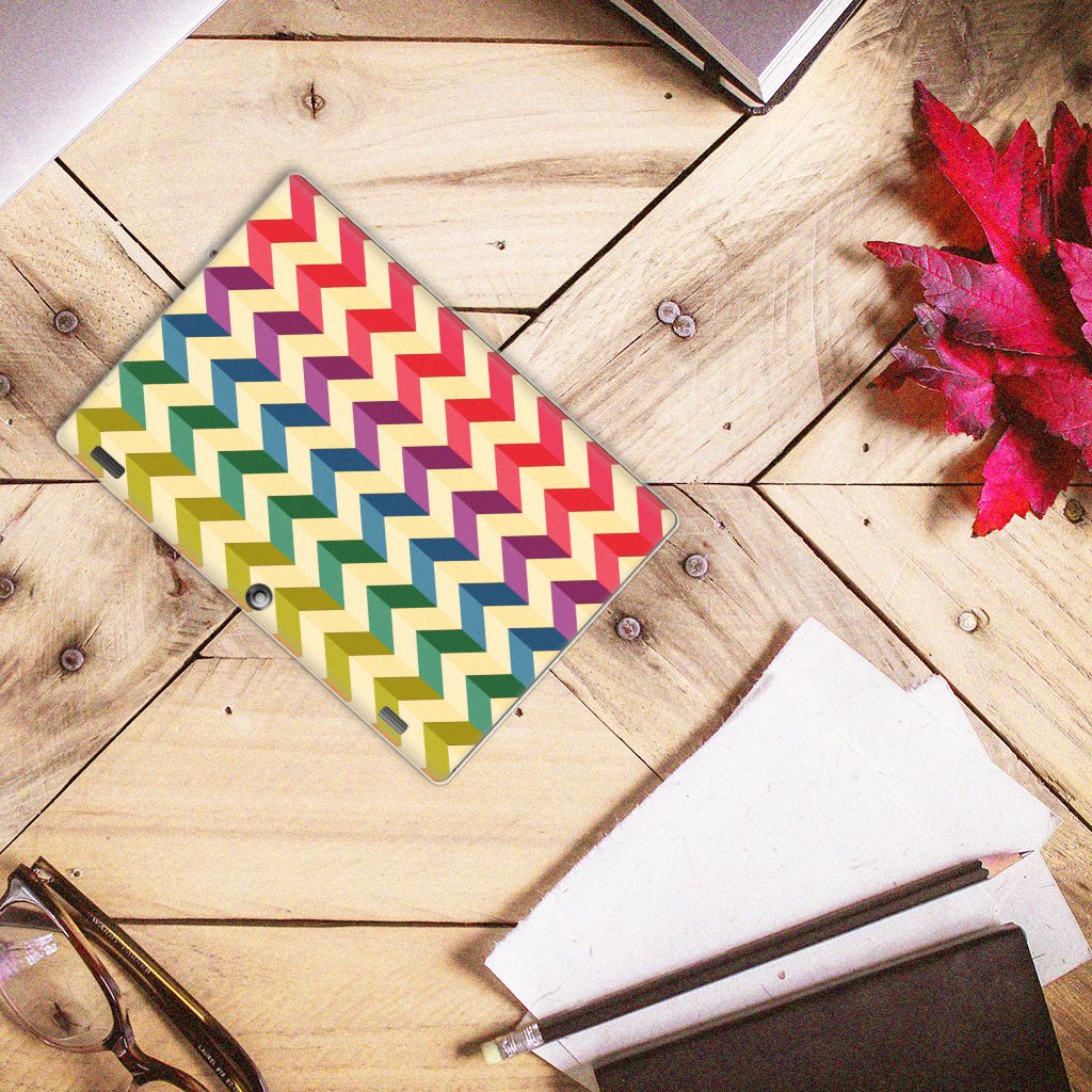 Lenovo Tab 10 | Tab 2 A10-30 Hippe Hoes Zigzag Multi Color - B2C Telecom