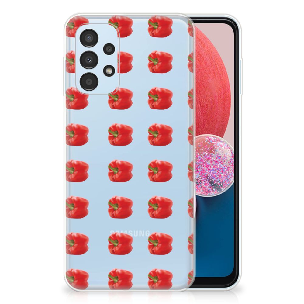 Samsung Galaxy A13 4G Siliconen Case Paprika Red B2C Telecom