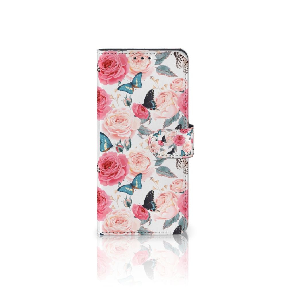 Huawei P40 Pro Hoesje Butterfly Roses