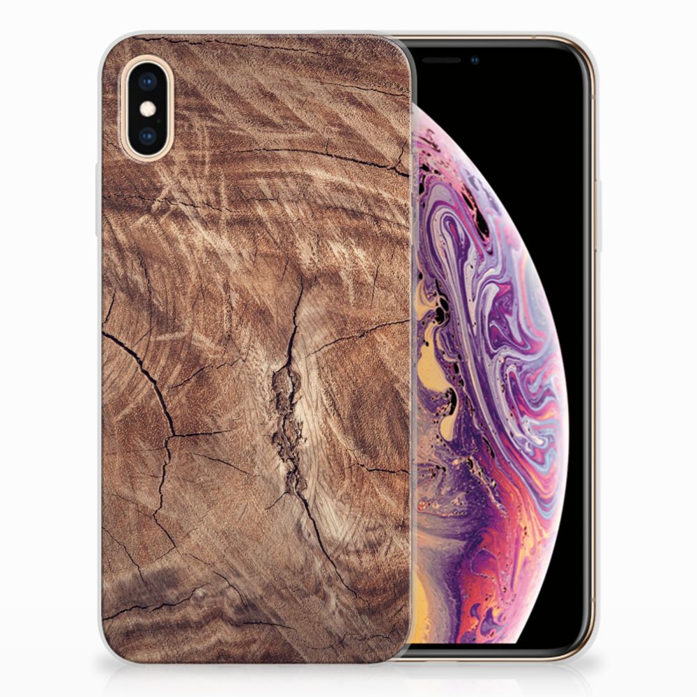 Apple iPhone Xs Max Bumper Hoesje Tree Trunk