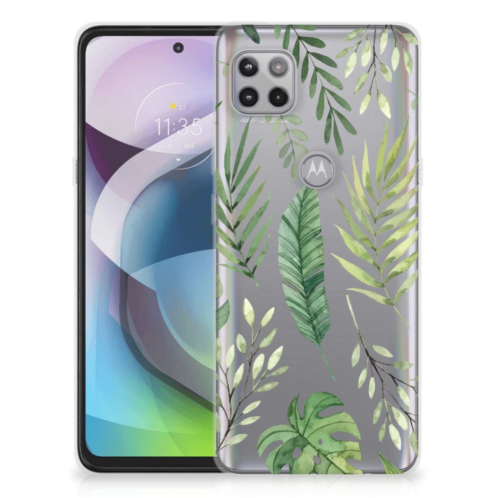 Motorola Moto G 5G TPU Case Leaves