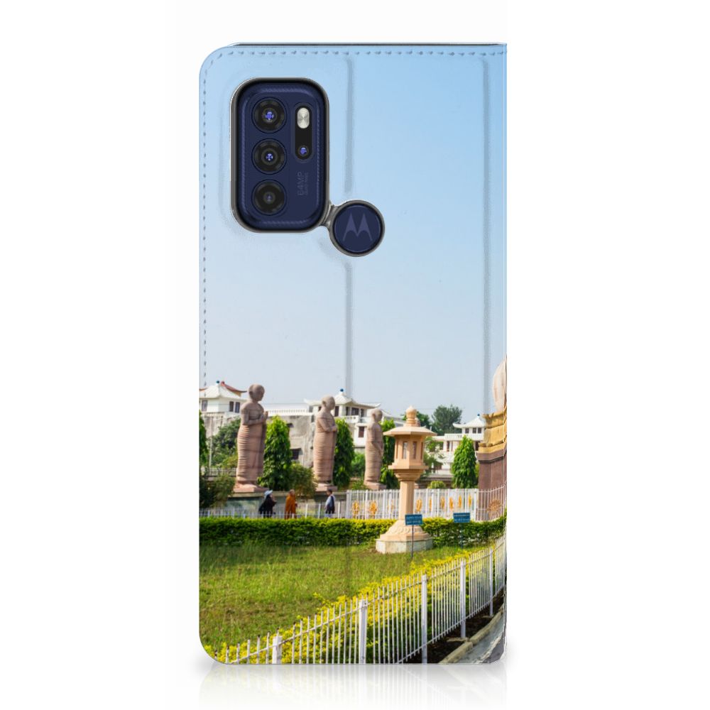 Motorola Moto G60s Book Cover Boeddha - B2C Telecom