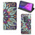 Motorola One Zoom Smart Cover Purple Flower