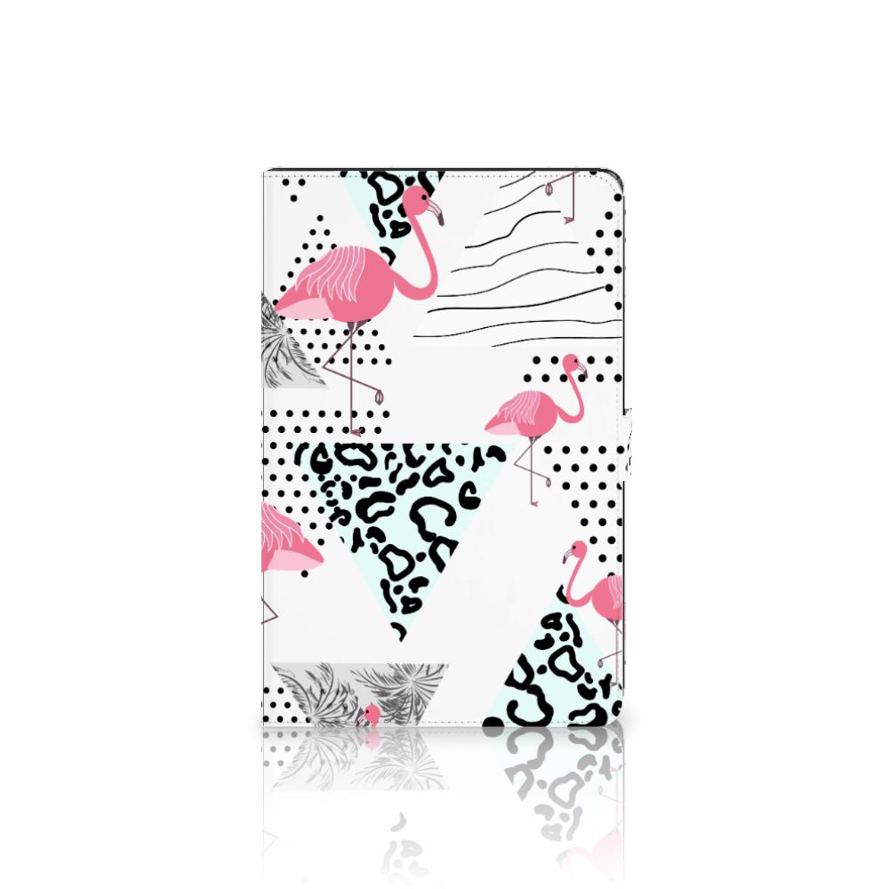 Lenovo Tab M10 Plus 3rd Gen 10.6 inch Flip Case Flamingo Triangle