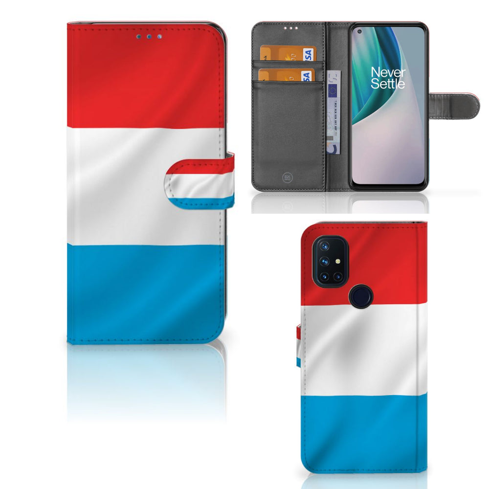 OnePlus Nord N10 Bookstyle Case Luxemburg