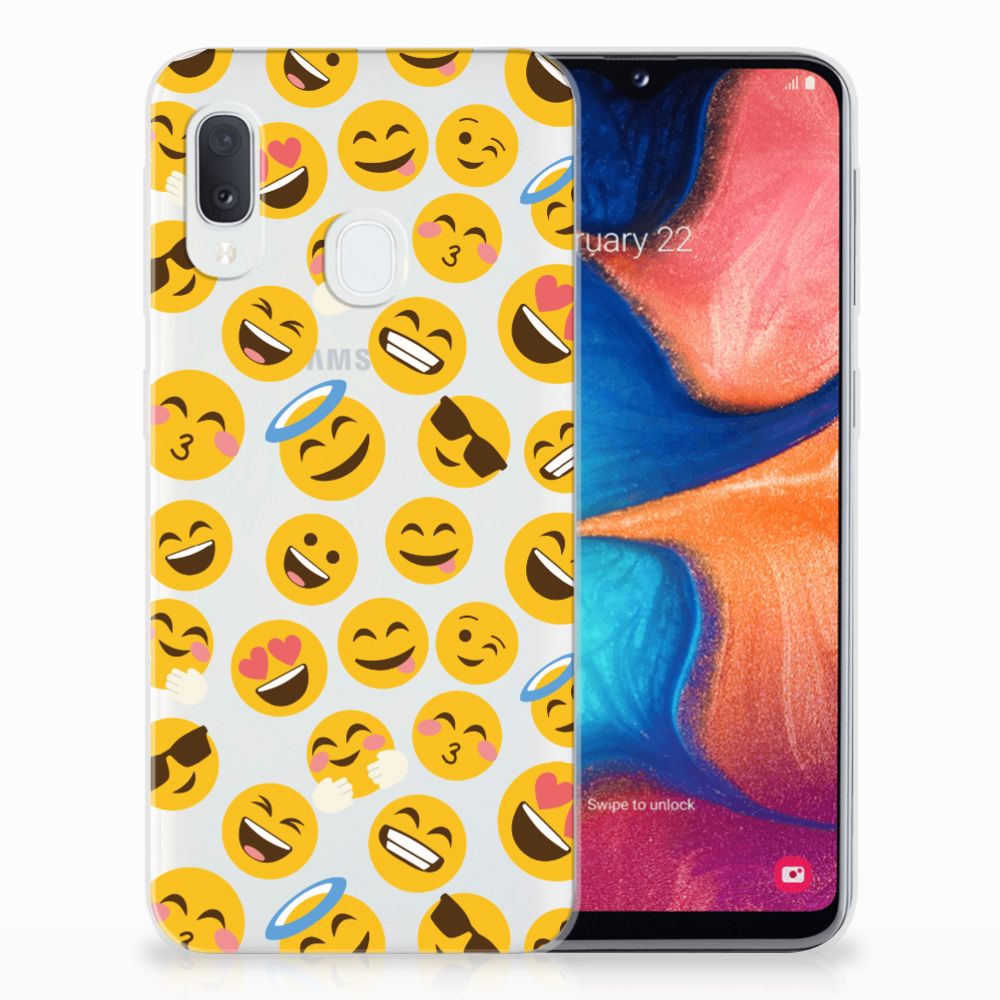 Samsung Galaxy A20e TPU bumper Emoji