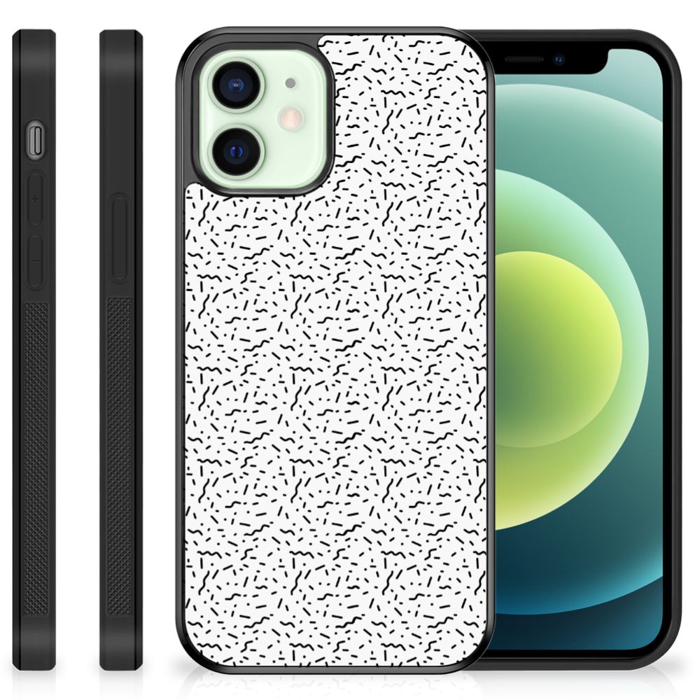 iPhone 12 Mini Bumper Case Stripes Dots B2C Telecom