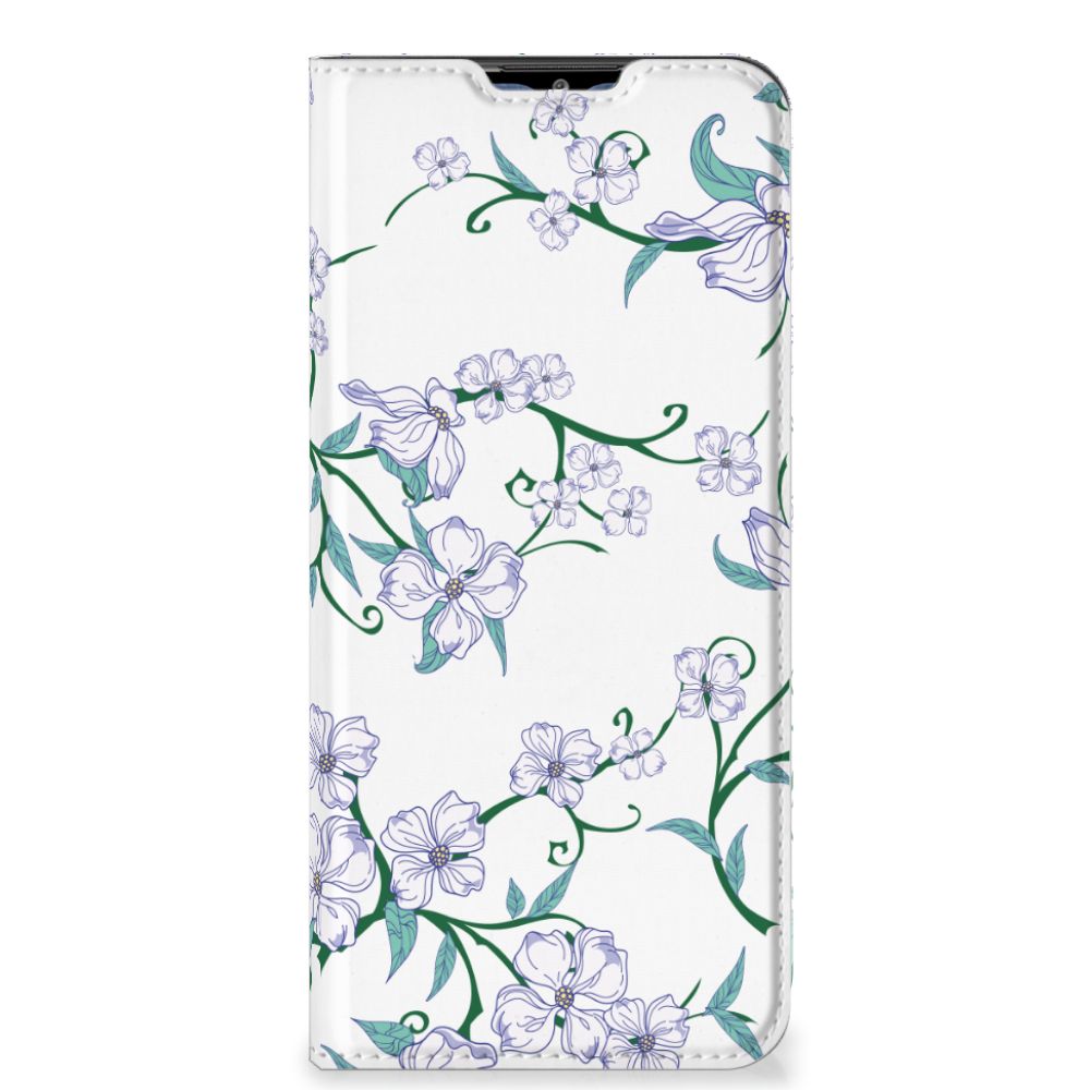 Samsung Galaxy M02s | A02s Uniek Smart Cover Blossom White - B2C Telecom