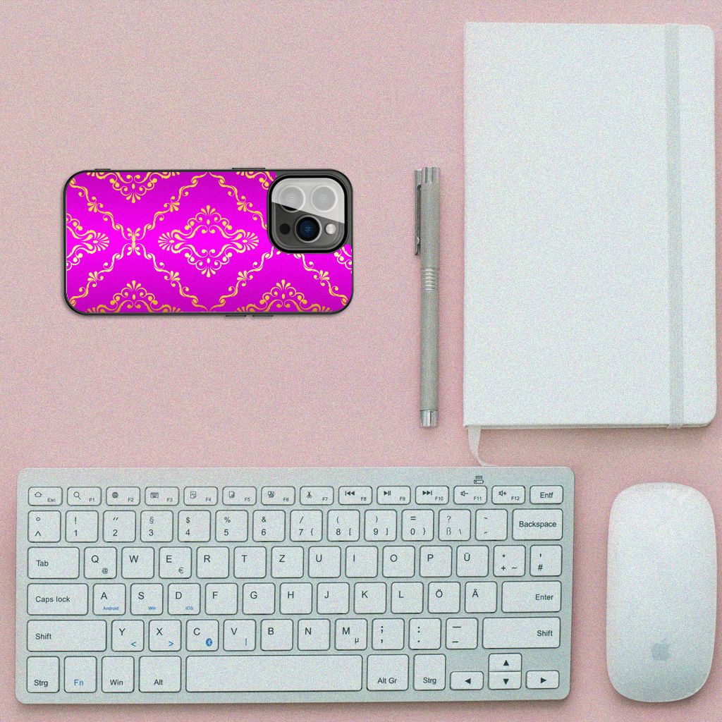Back Cover iPhone 13 Pro Barok Roze B2C Telecom