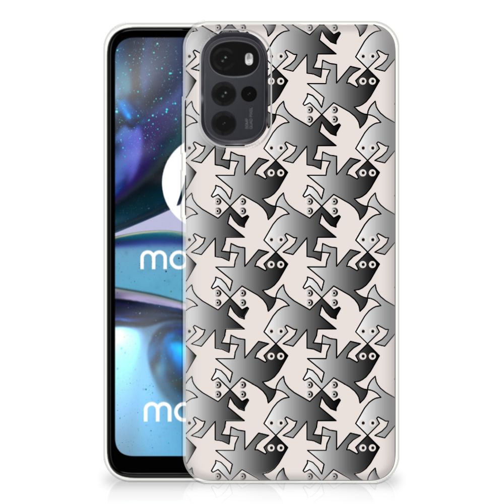 Motorola Moto G22 TPU Hoesje Salamander Grey B2C Telecom