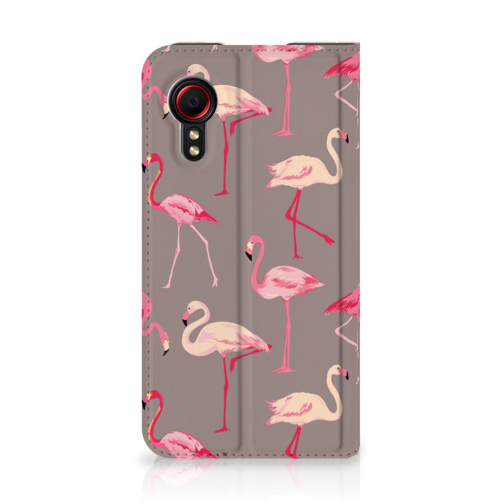 Samsung Galaxy Xcover 5 Hoesje maken Flamingo - B2C Telecom
