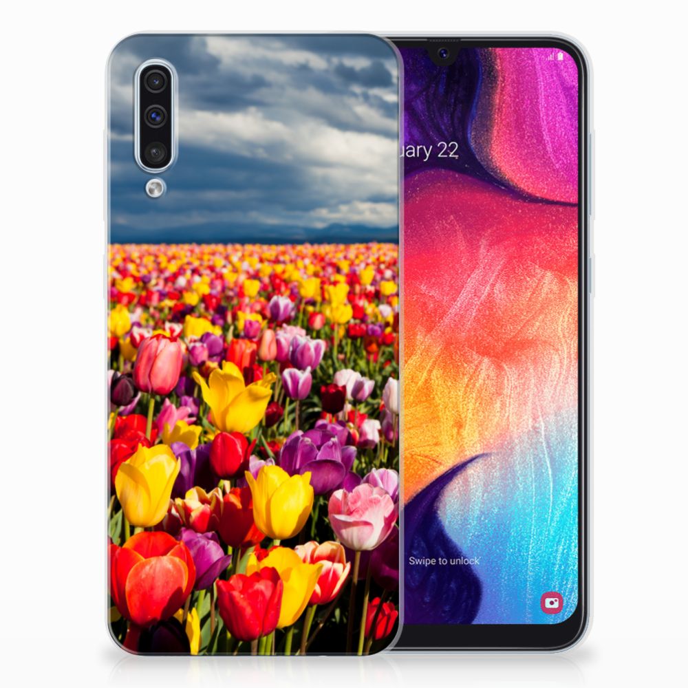 Samsung Galaxy A50 TPU Case Tulpen