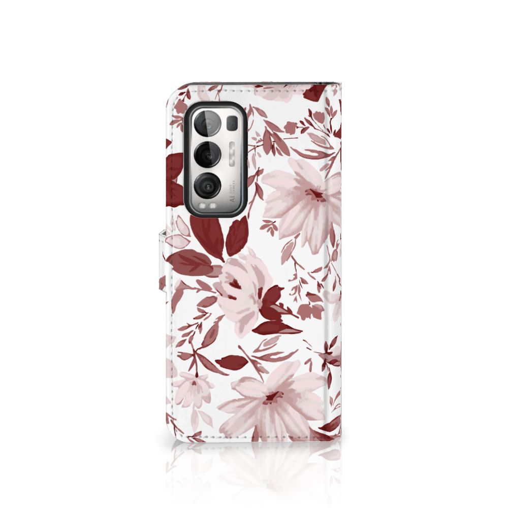 Hoesje OPPO Find X3 Neo 5G Watercolor Flowers