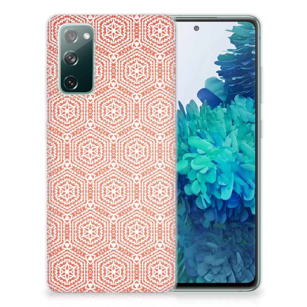 Samsung Galaxy S20 FE TPU bumper Pattern Orange B2C Telecom