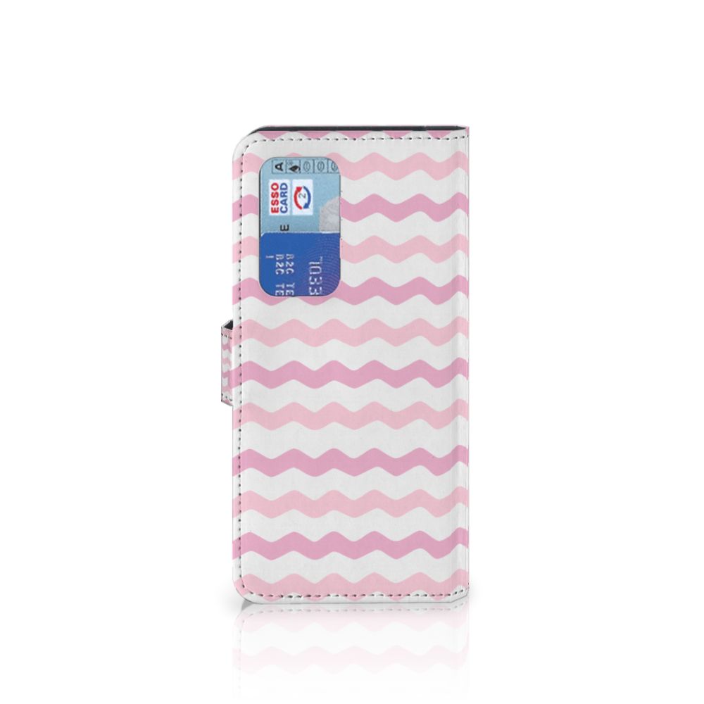 Huawei P40 Pro Telefoon Hoesje Waves Roze