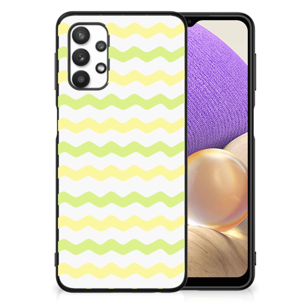 Samsung Galaxy A32 5G Back Case Waves Yellow B2C Telecom