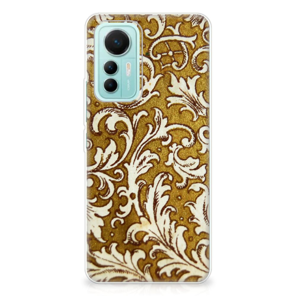 Siliconen Hoesje Xiaomi 12 Lite Barok Goud B2C Telecom