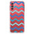 Samsung Galaxy A13 5G | A04s Doorzichtige Silicone Hoesje Zigzag Blauw