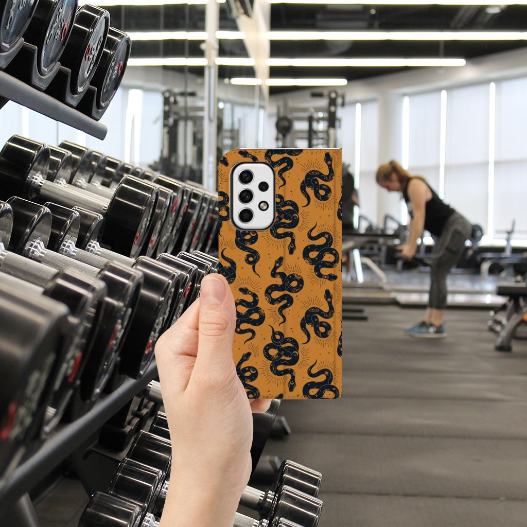 Hoesje maken voor Samsung Galaxy A23 Snakes - B2C Telecom