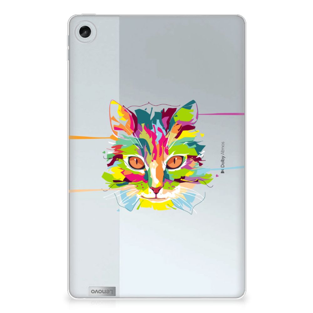 Lenovo Tab M10 Plus (3e generatie) Tablet Back Cover Cat Color - B2C Telecom