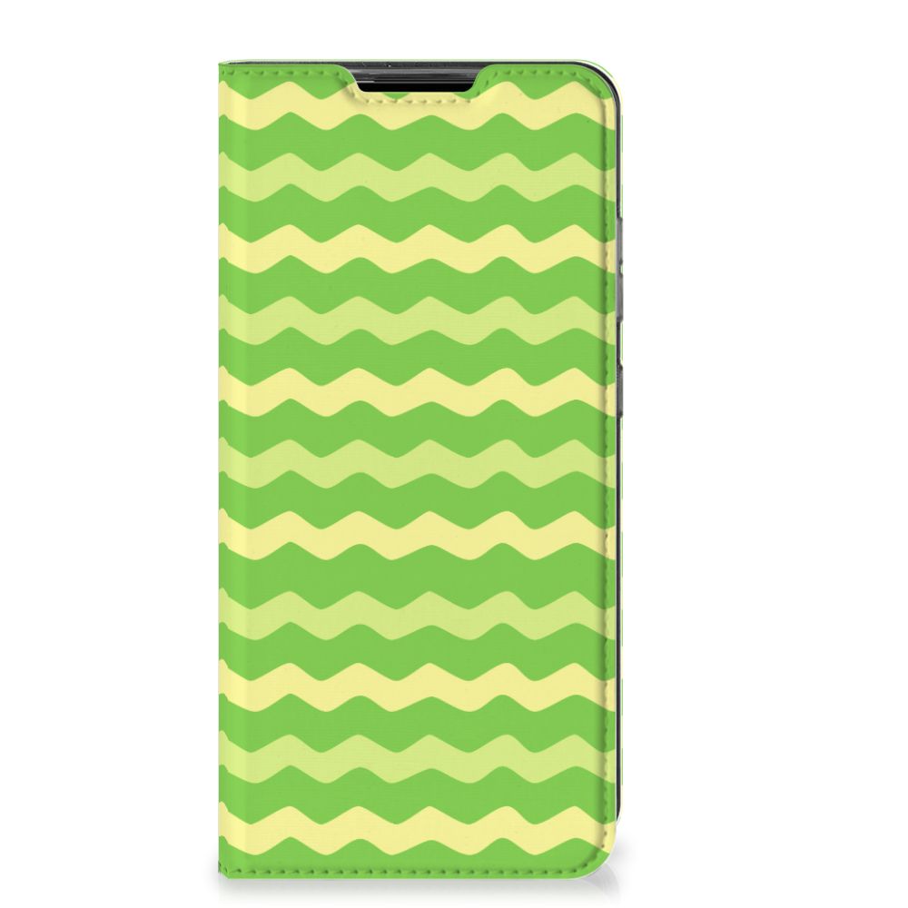 Samsung Galaxy A52 Hoesje met Magneet Waves Green - B2C Telecom