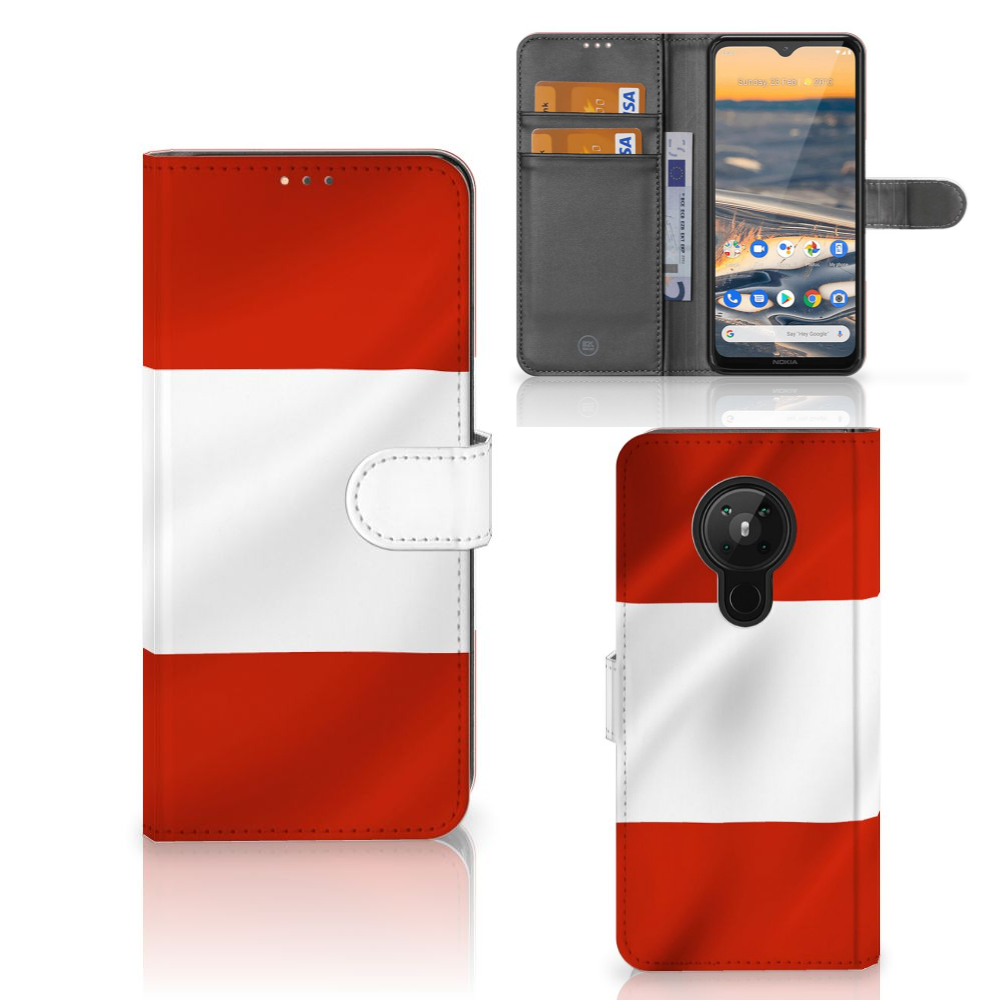 Nokia 5.3 Bookstyle Case Oostenrijk