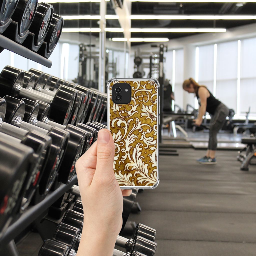 Anti Shock Case Samsung Galaxy A03 Barok Goud B2C Telecom