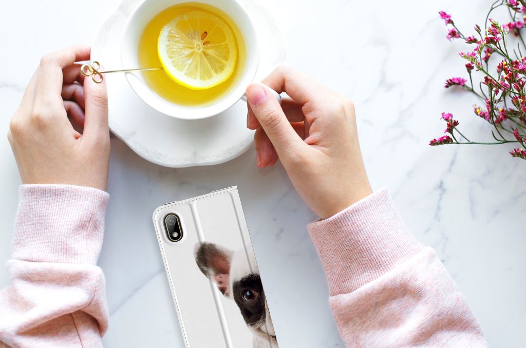 Huawei Y5 (2019) Hoesje maken Franse Bulldog - B2C Telecom