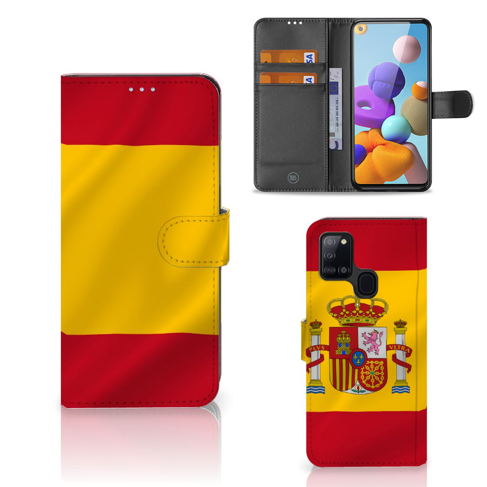 Samsung Galaxy A21s Bookstyle Case Spanje