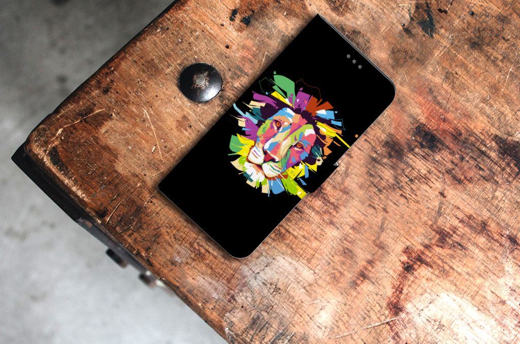 Samsung Galaxy S21 Plus Leuk Hoesje Lion Color