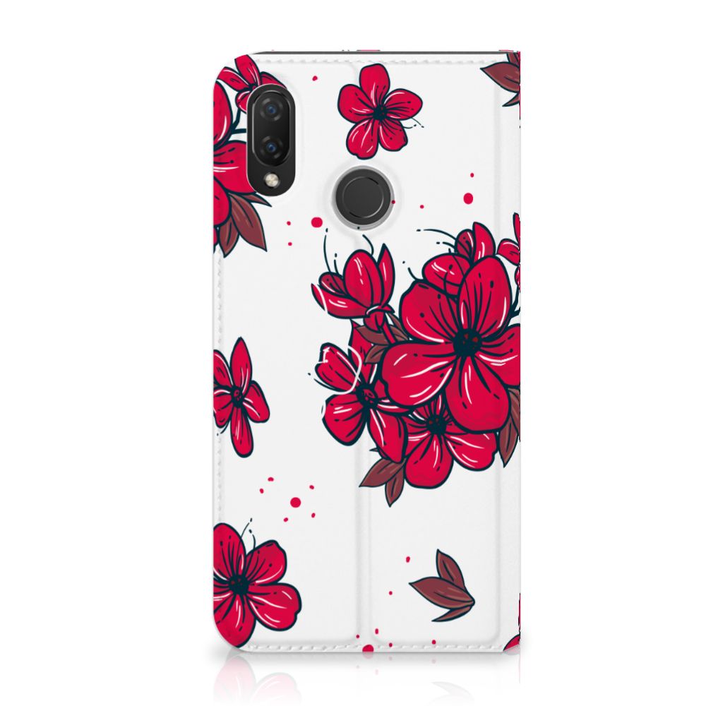 Huawei P Smart Plus Smart Cover Blossom Red