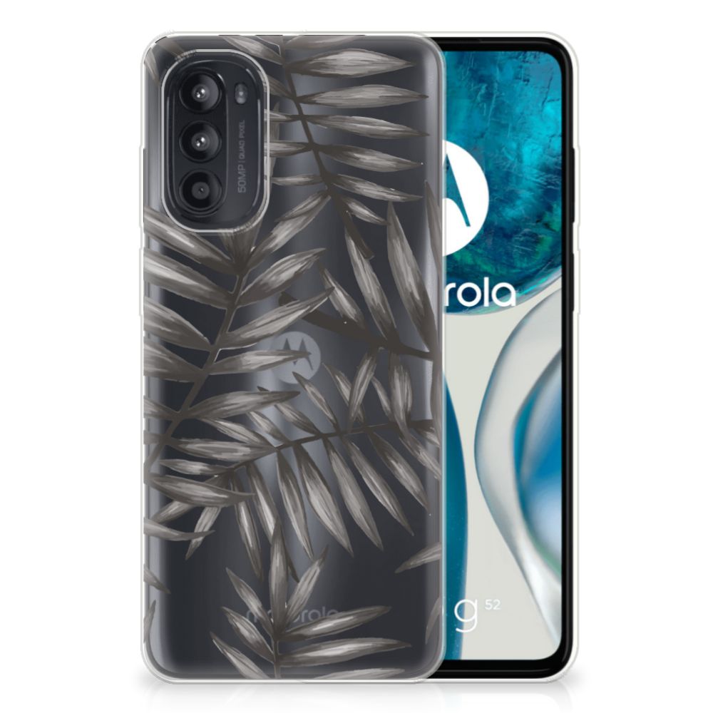 Motorola Moto G52/G82 TPU Case Leaves Grey