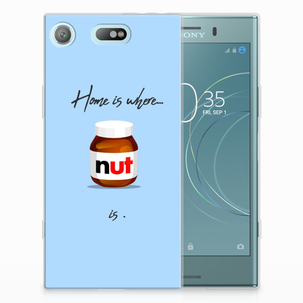 Sony Xperia XZ1 Compact Siliconen Case Nut Home