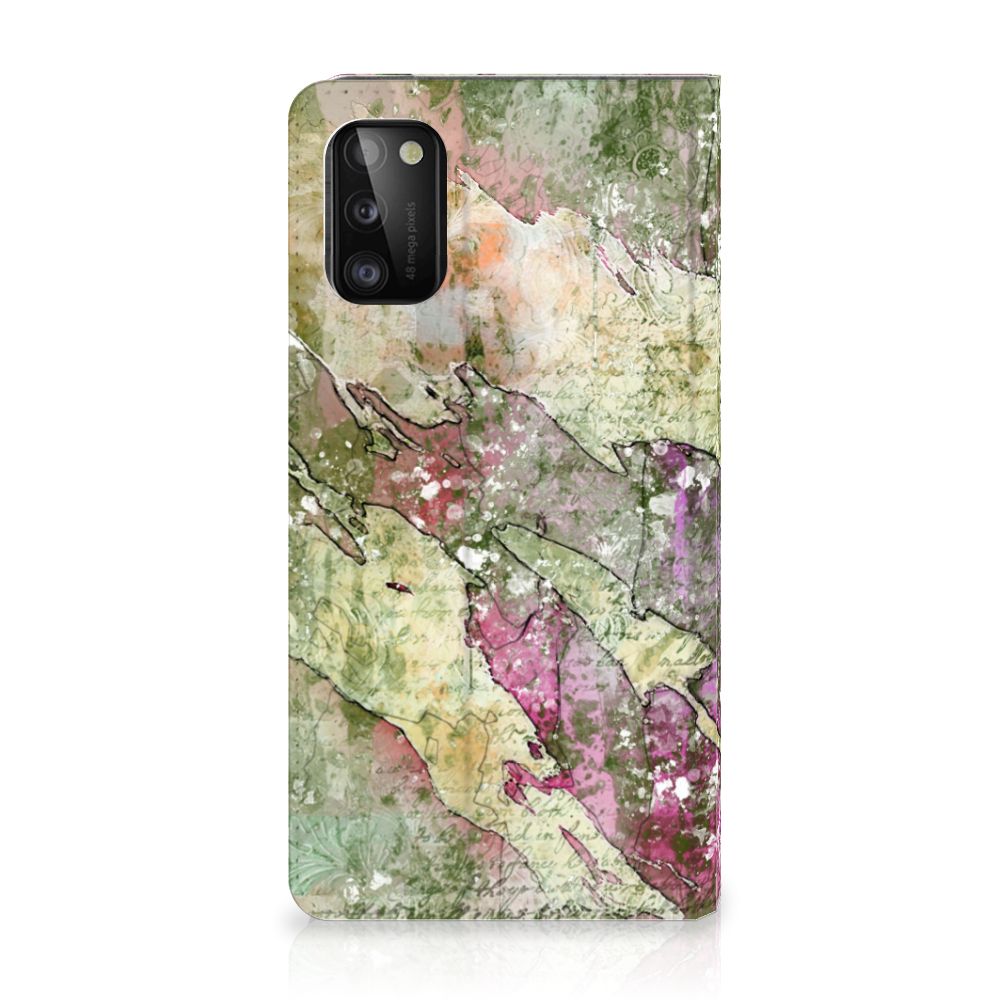 Bookcase Samsung Galaxy A41 Letter Painting - B2C Telecom
