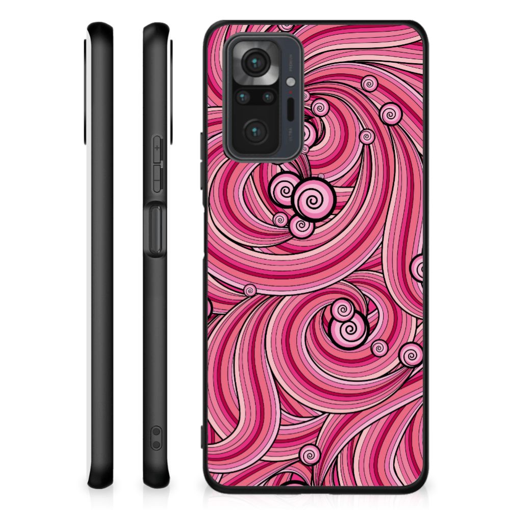 Xiaomi Redmi Note 10 Pro Leuk Telefoonhoesje Swirl Pink B2C Telecom