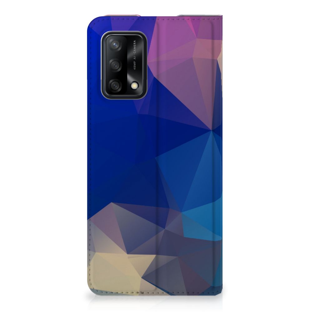 OPPO A74 4G Stand Case Polygon Dark - B2C Telecom