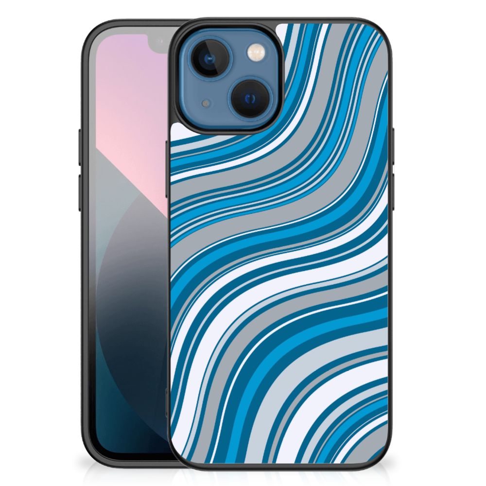 Apple iPhone 13 mini Back Case Waves Blue B2C Telecom
