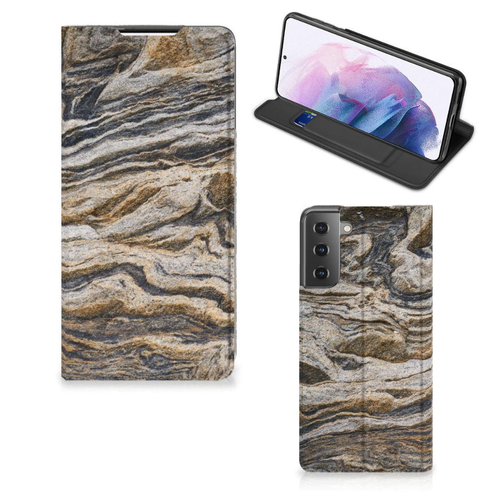 Samsung Galaxy S21 Plus Standcase Steen - B2C Telecom