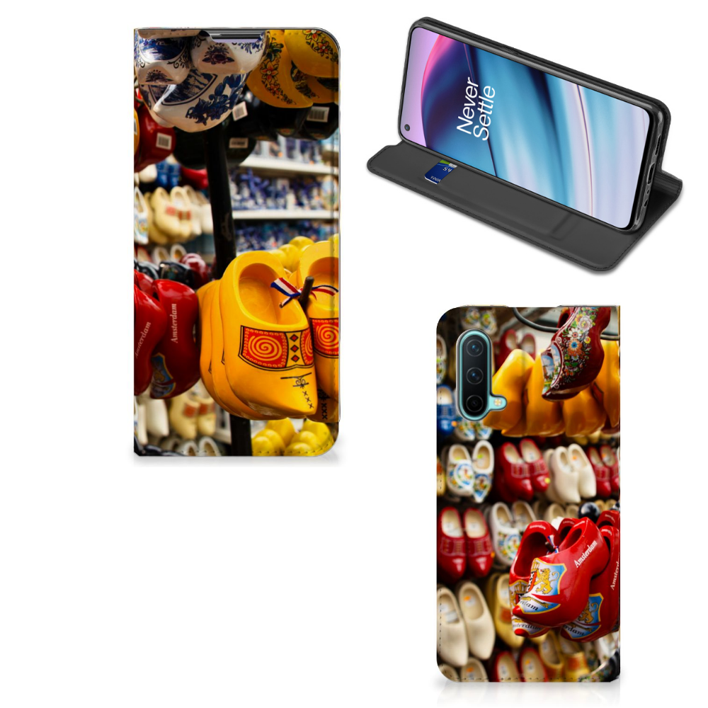 OnePlus Nord CE 5G Book Cover Klompen - B2C Telecom